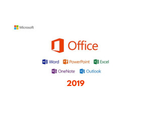 [AR01558] Licence Microsoft Office 2019 