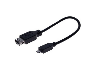Cordon OTG Micro B / USB A
