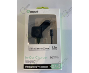 Chargeur allume cigare USB-C Noir