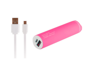 [AR00153] Batterie de secours- Muvit Rose 